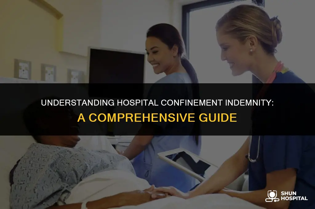 what is hospital confinement indemnity