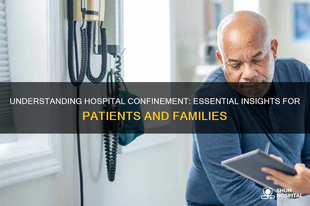 what is hospital confinement