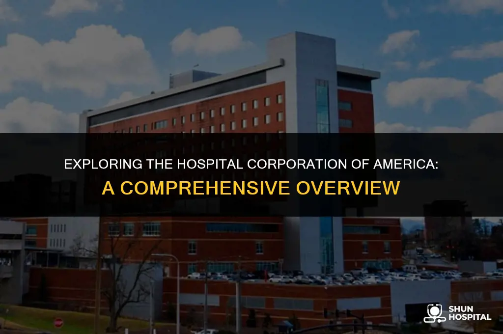 what is hospital corporation of america