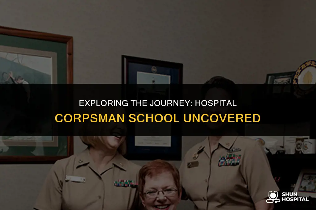 what is hospital corpsman school