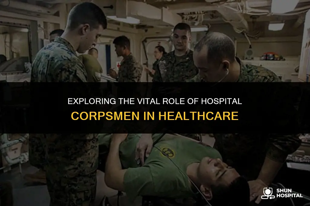 what is hospital corpsman