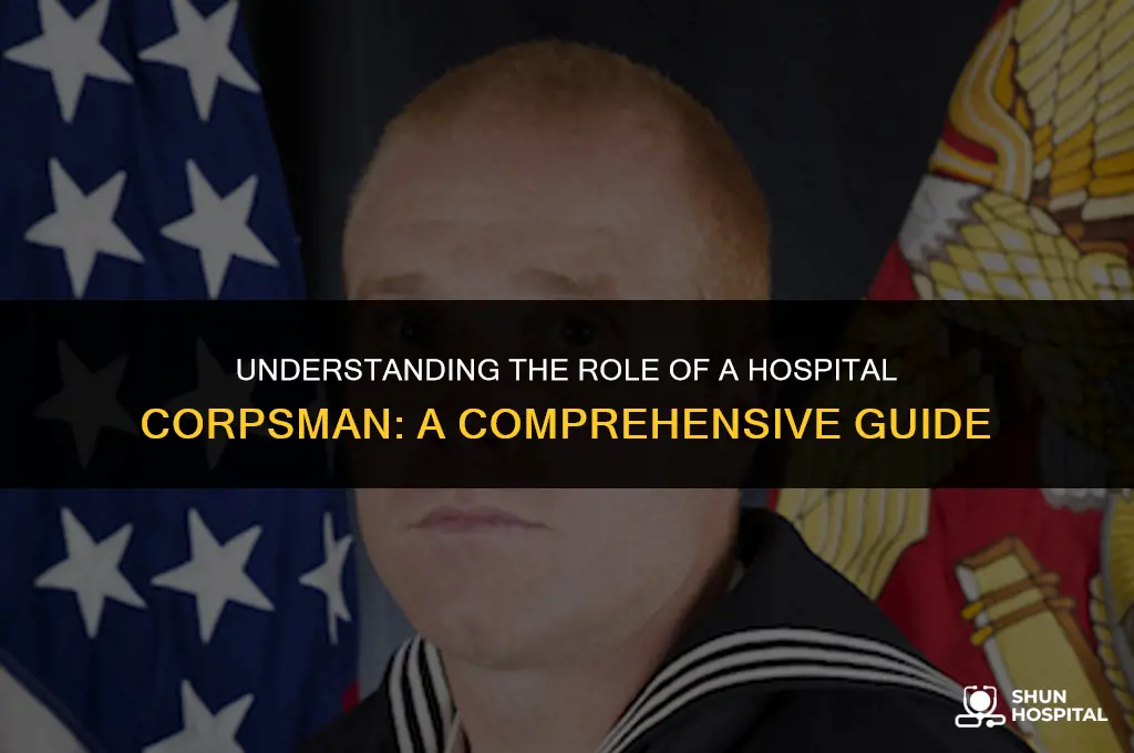 what is hospital corspman