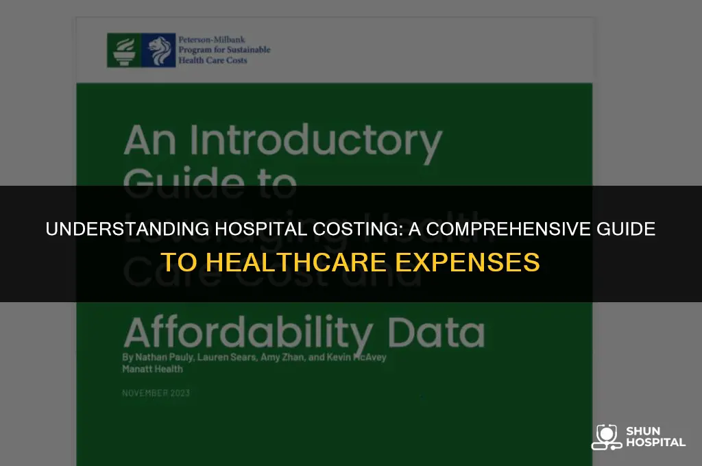 what is hospital costing