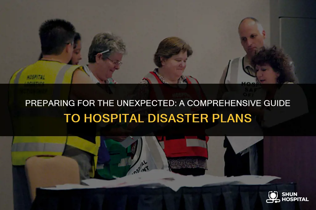 what is hospital disaster plan