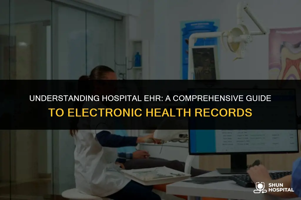 what is hospital ehr