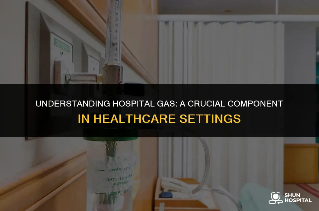 what is hospital gas