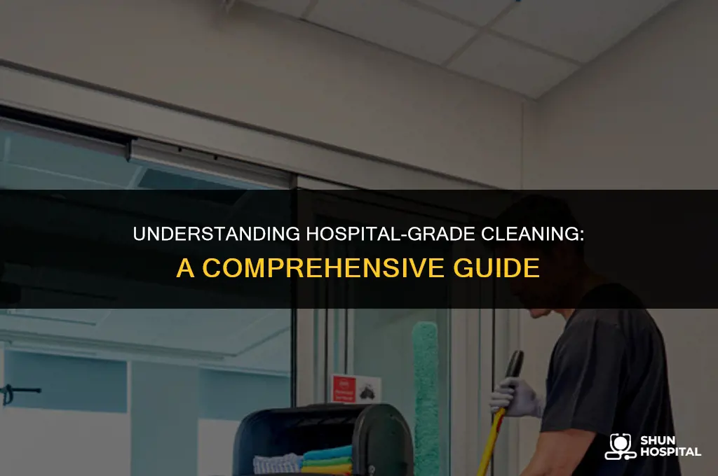 what is hospital grade cleaning