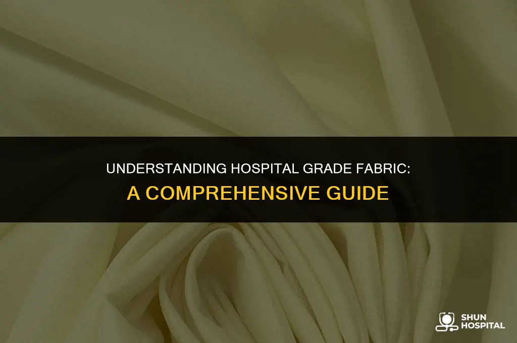 what is hospital grade fabric
