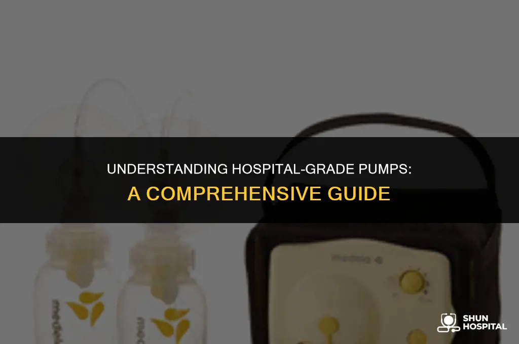 what is hospital grade pump