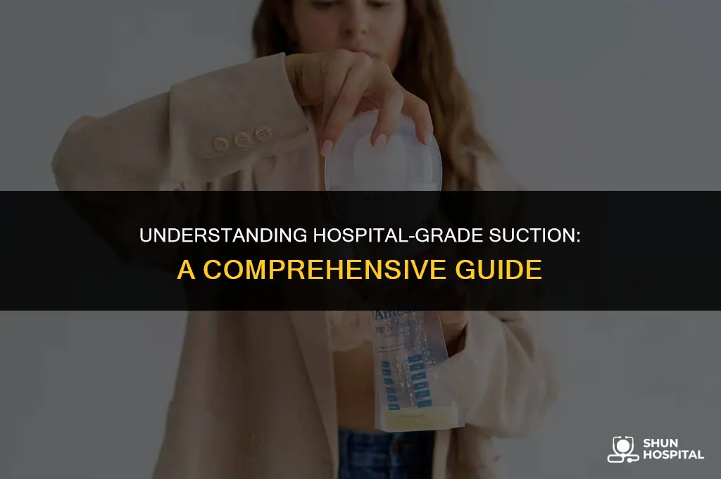 what is hospital grade suction