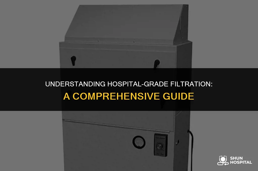 what is hospital greade filtration