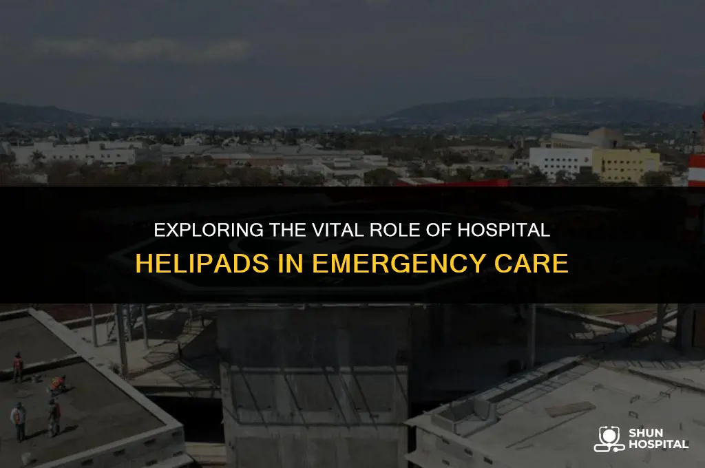 what is hospital helipad