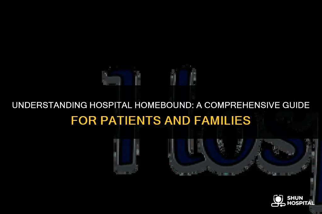 what is hospital homebound