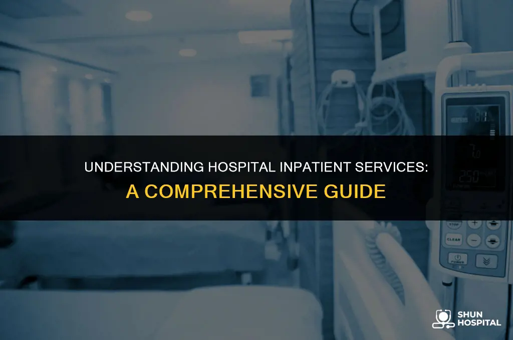 what is hospital inpatient services