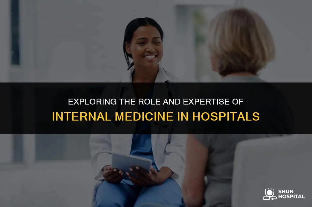 what is hospital internal medicine