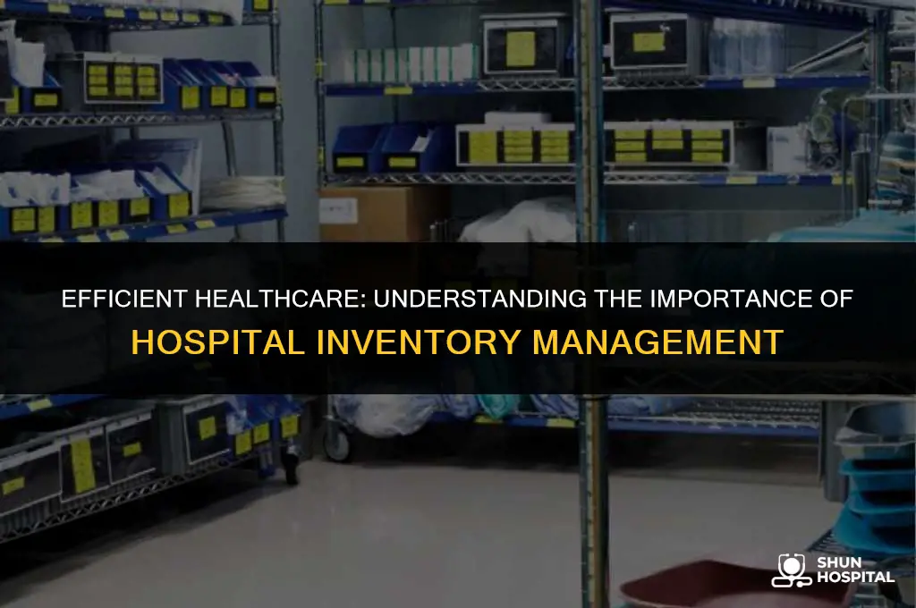what is hospital inventory