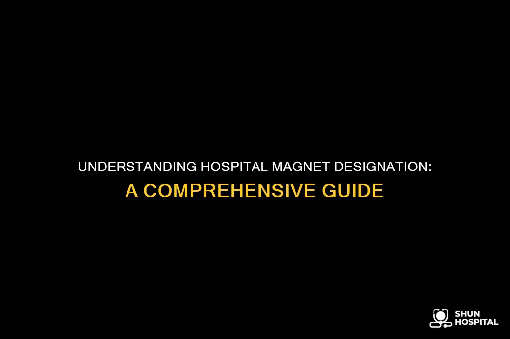 what is hospital magnet designation