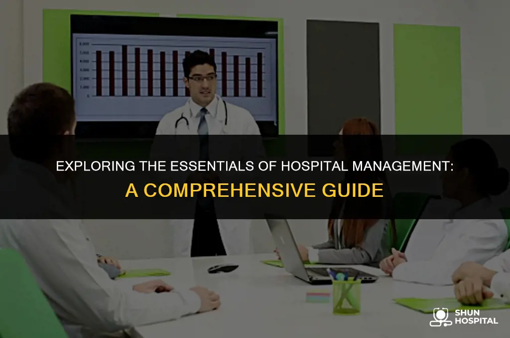 what is hospital management course