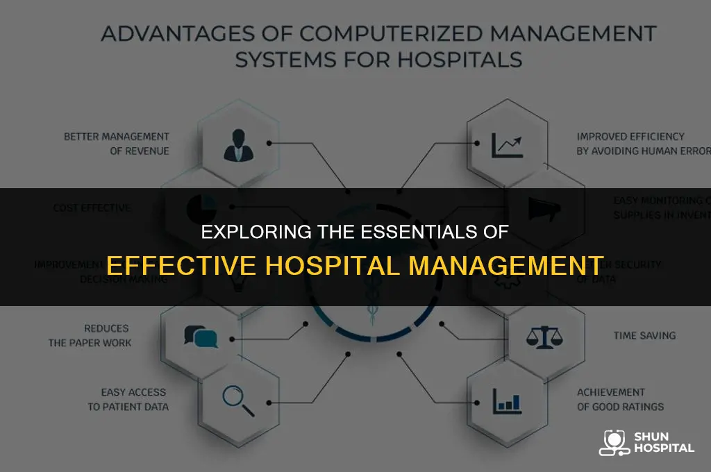 what is hospital management