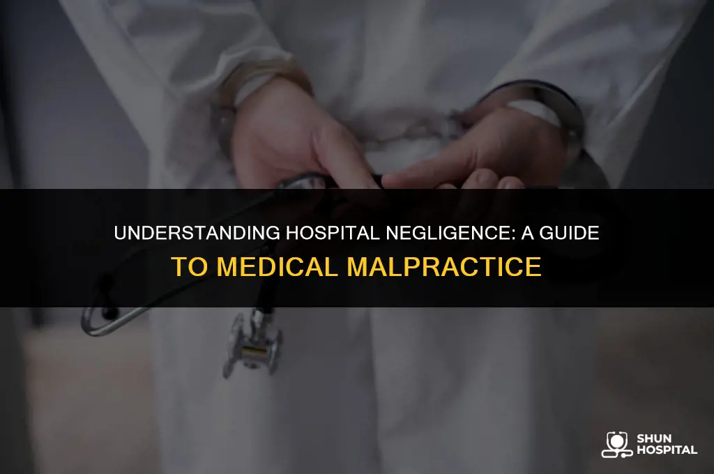 what is hospital negligence