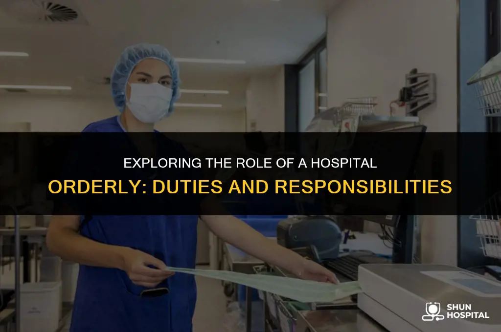 what is hospital orderly