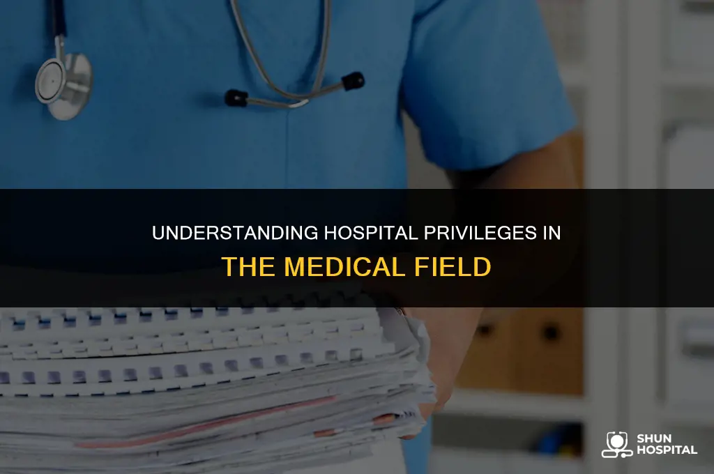 what is hospital priviliges medical