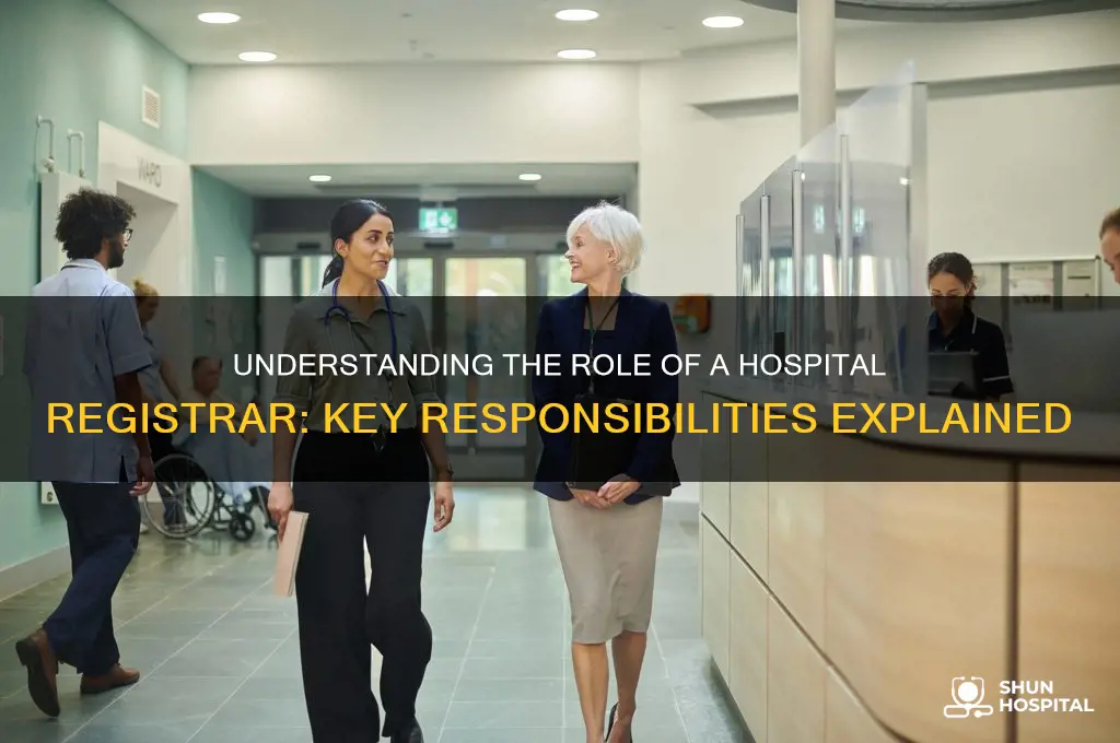 what is hospital registrar