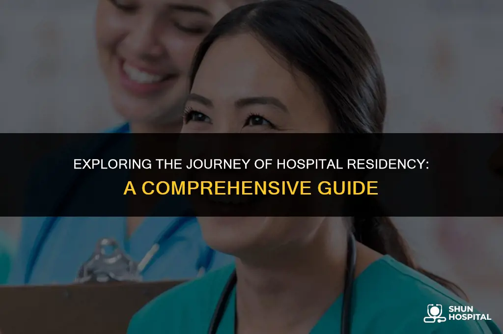 what is hospital residency