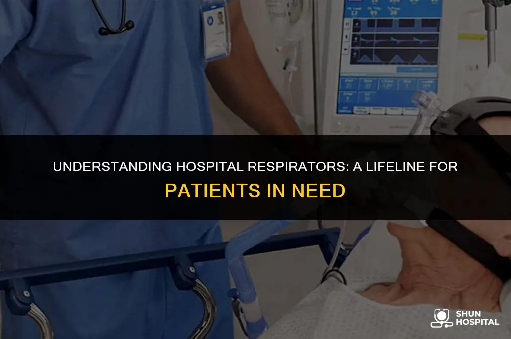 what is hospital respirator