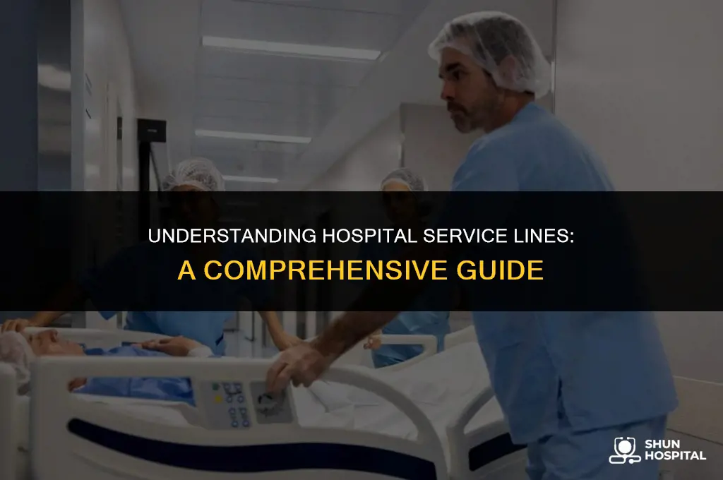 what is hospital service line
