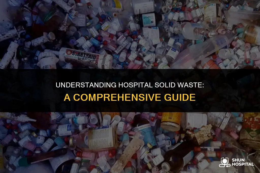 what is hospital solid waste
