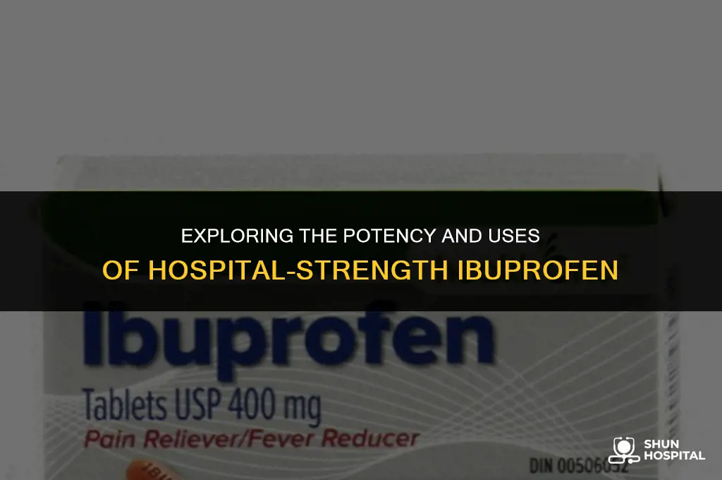 what is hospital strength ibuprofen