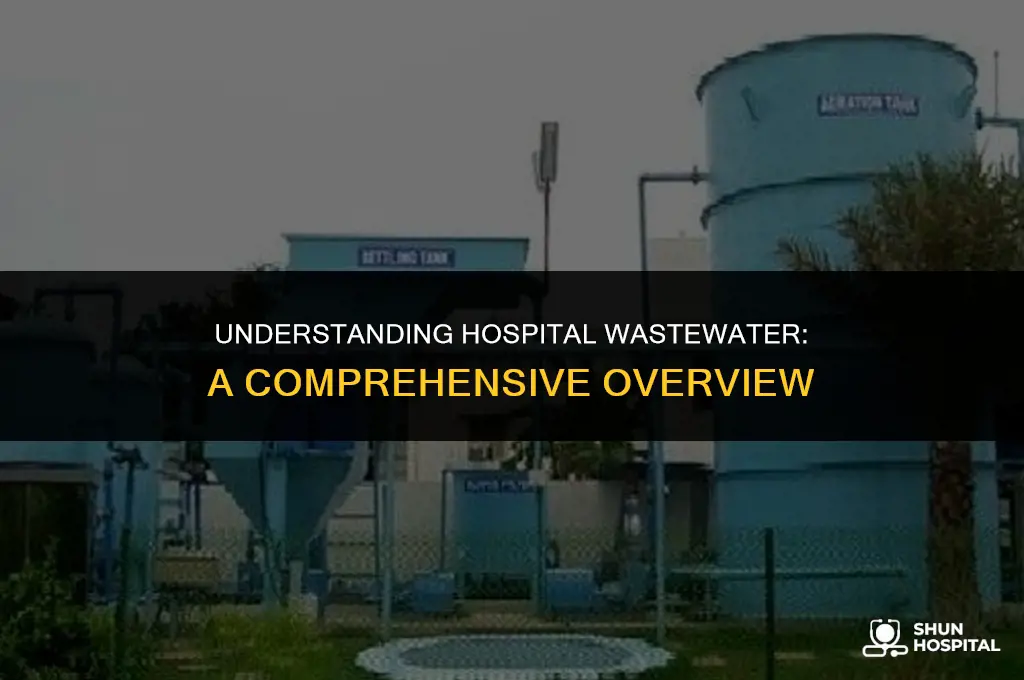 what is hospital wastewater