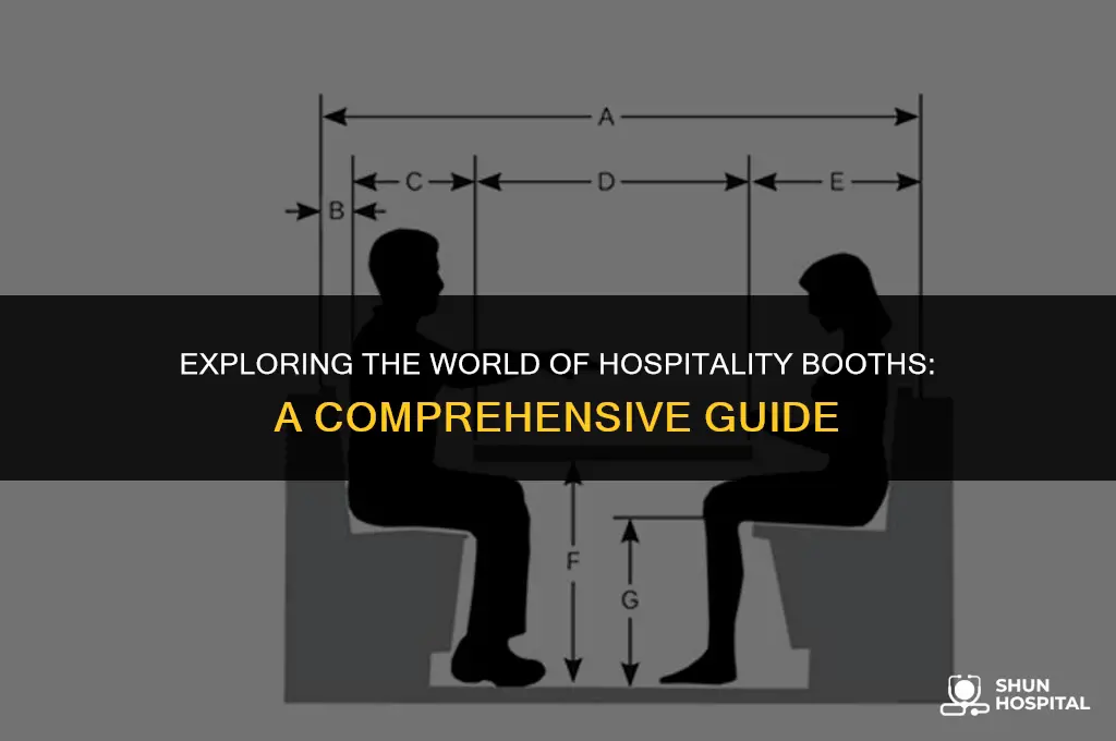 what is hospitality booths