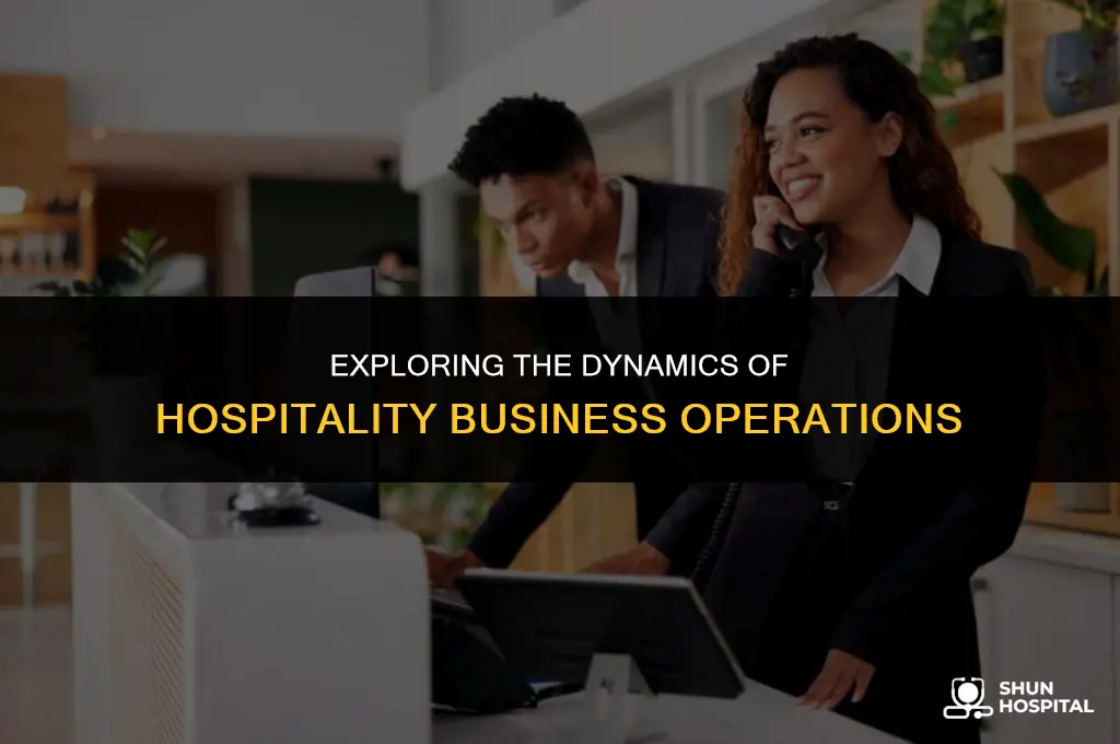 what is hospitality business operations