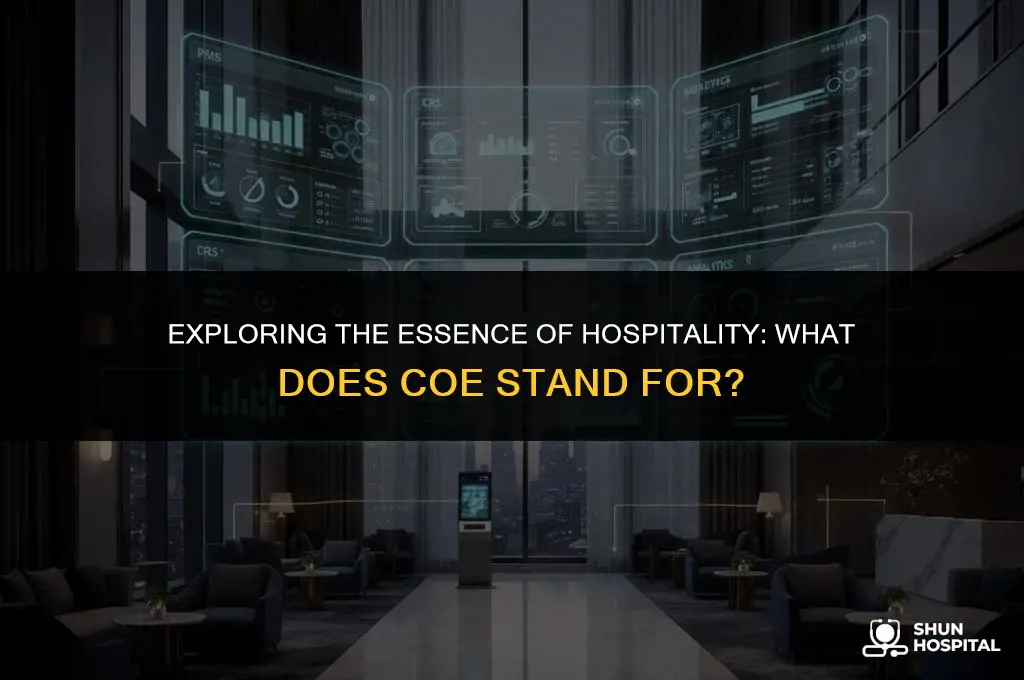 what is hospitality coe