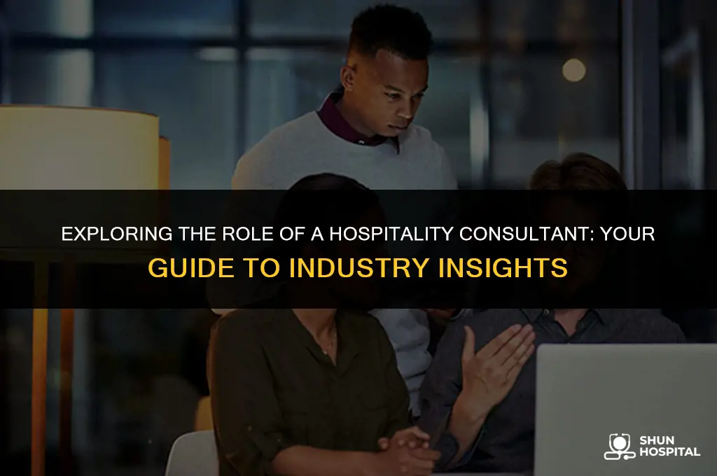 what is hospitality consultant