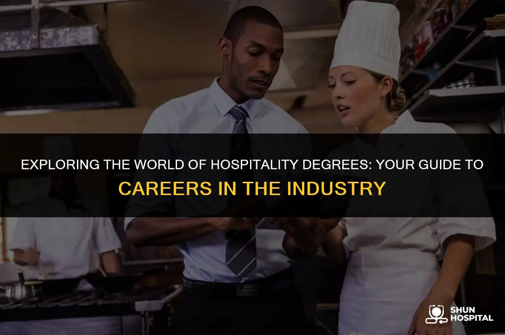 what is hospitality degre