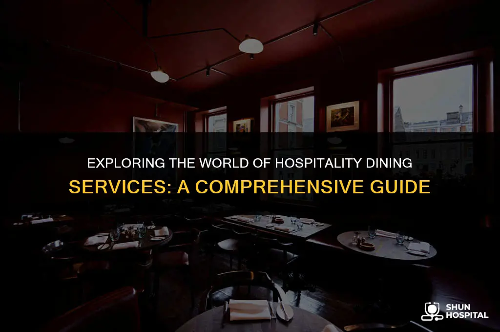 what is hospitality dining services