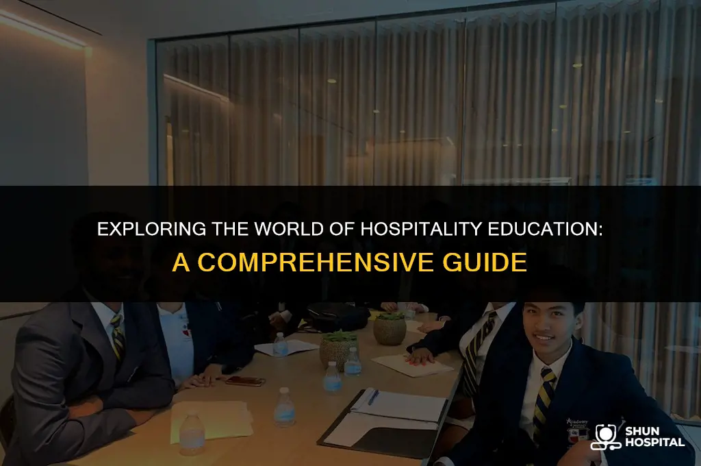what is hospitality education