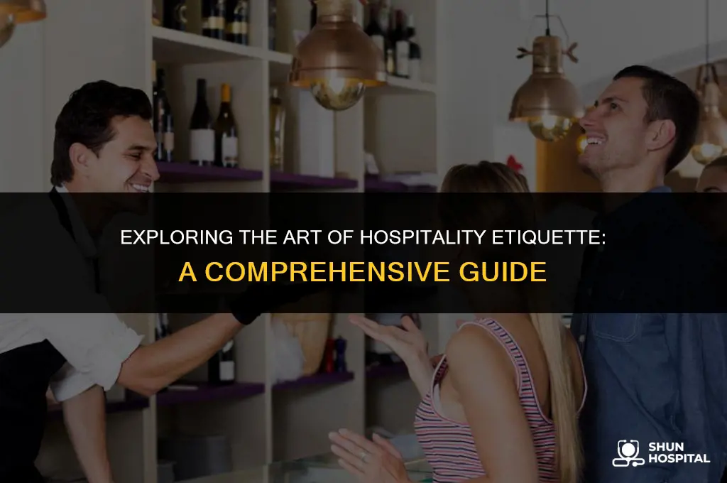 what is hospitality etiquette