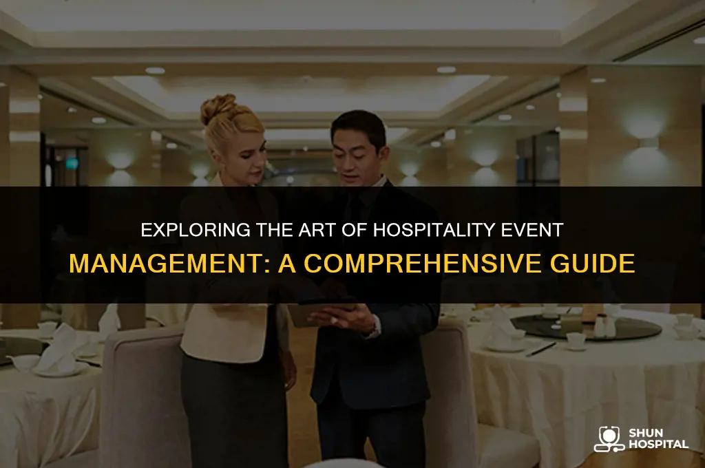 what is hospitality event management