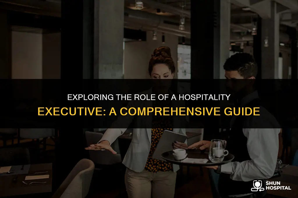 what is hospitality executive