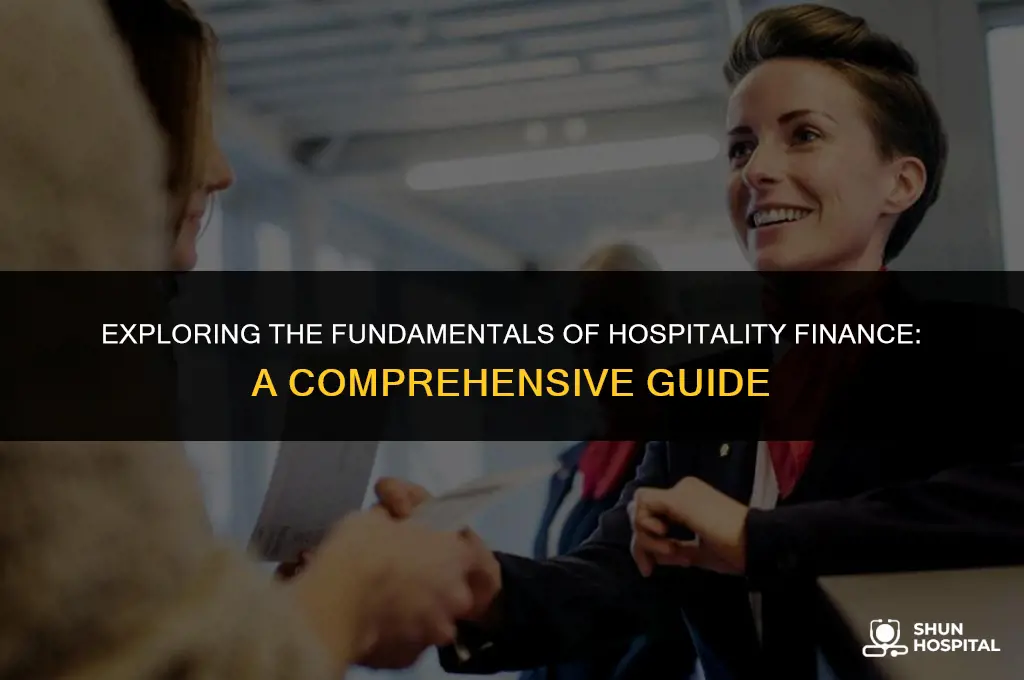 what is hospitality finance
