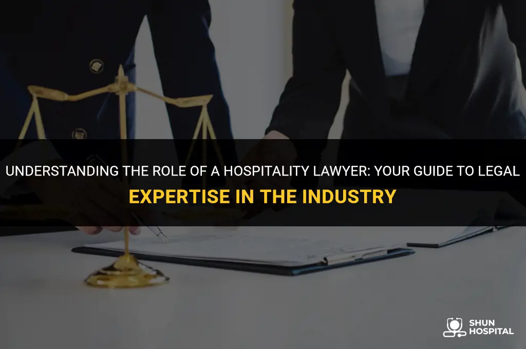 what is hospitality lawyer