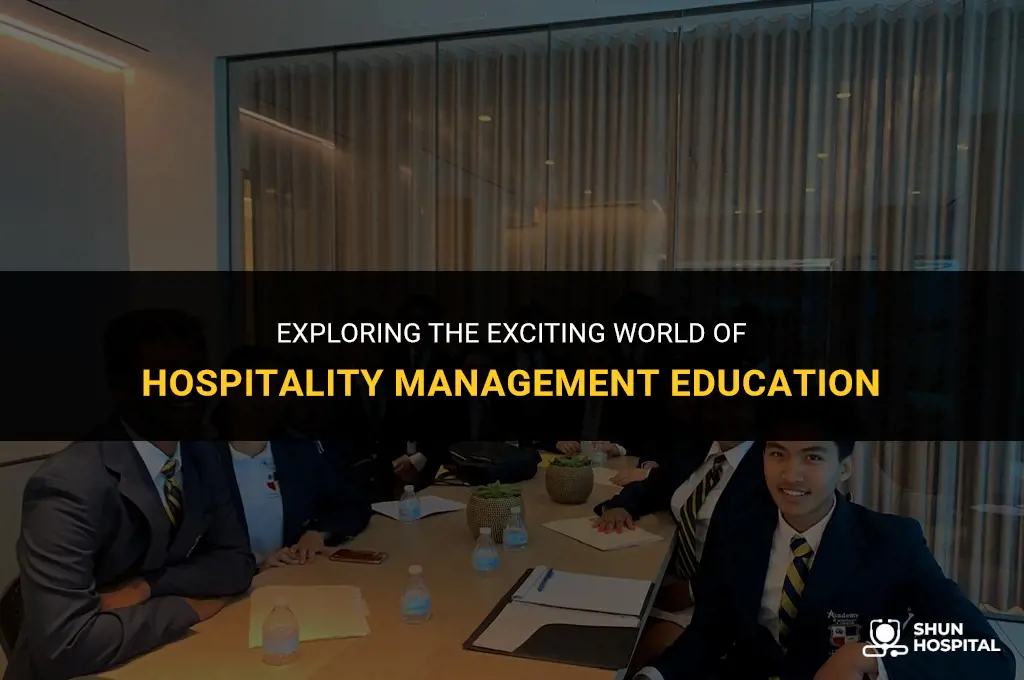 what is hospitality management course