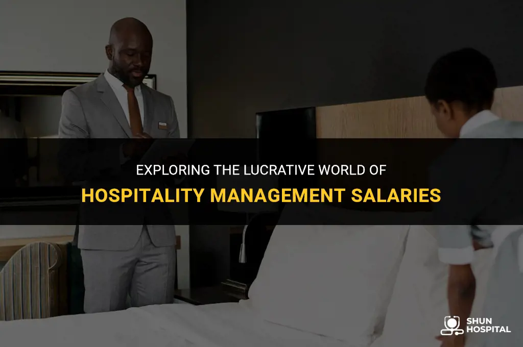 what is hospitality management salary