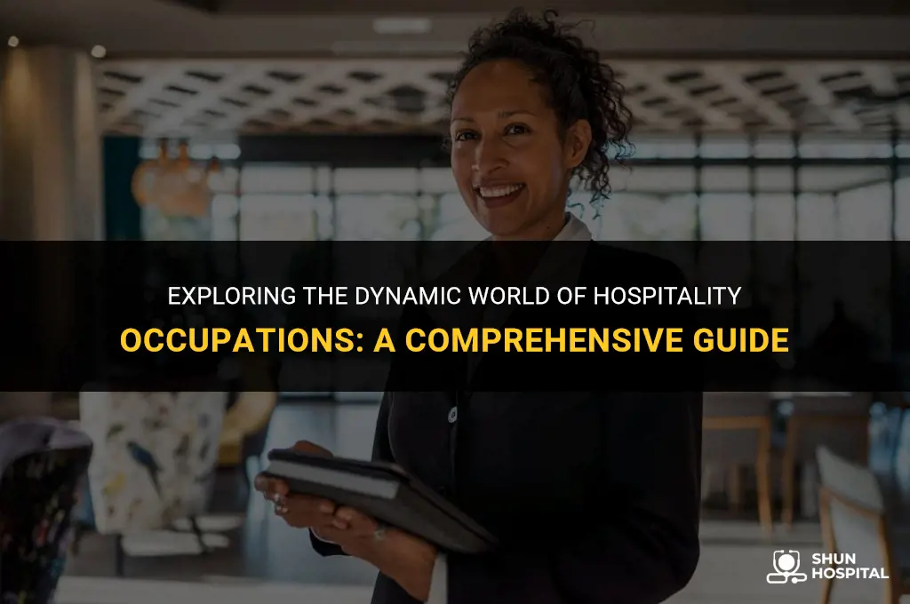 what is hospitality occupation