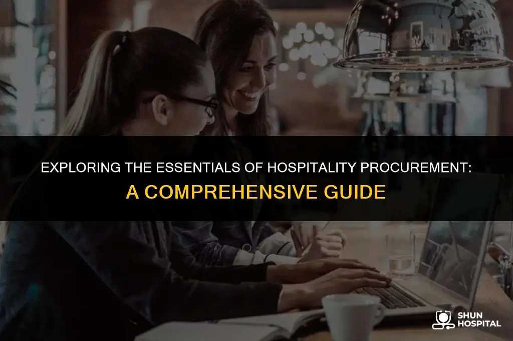 what is hospitality procurement