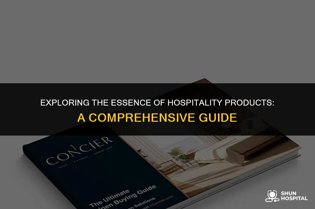 what is hospitality product